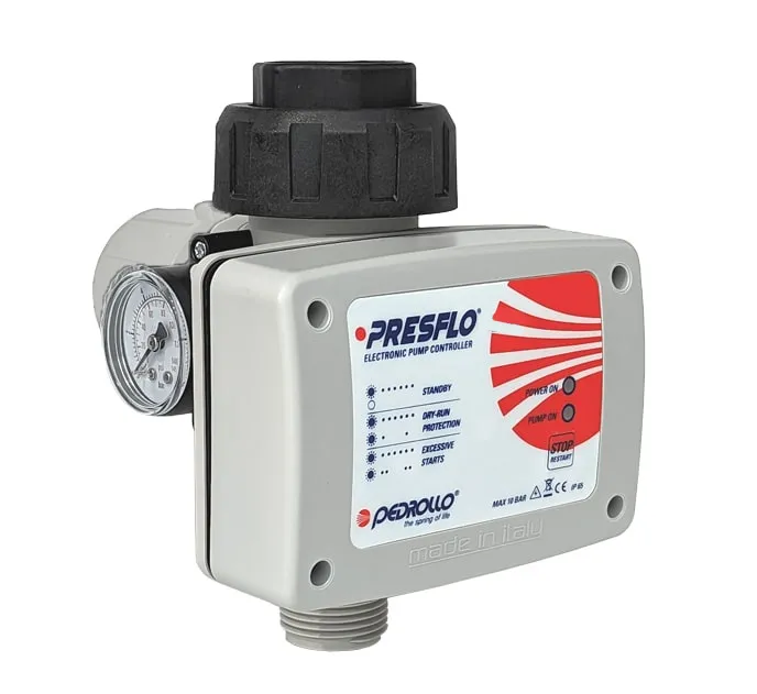Pedrollo Presflo PF1215 - 2 hp / 1.5 kW | mit Manometer Pedrollo Presflo PF1215 - 2 hp / 1.5 kW | mit Manometer