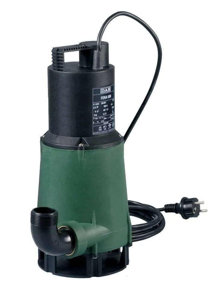 DAB Feka 600 T-NA 400V Schmutzwasser Tauchpumpe DAB Feka 600 T-NA 400V Schmutzwasser Tauchpumpe