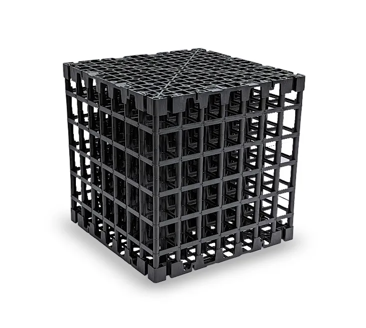 Sickerbox 180 Liter schwer blank – 60 x 60 x 50 cm | Neues Modell