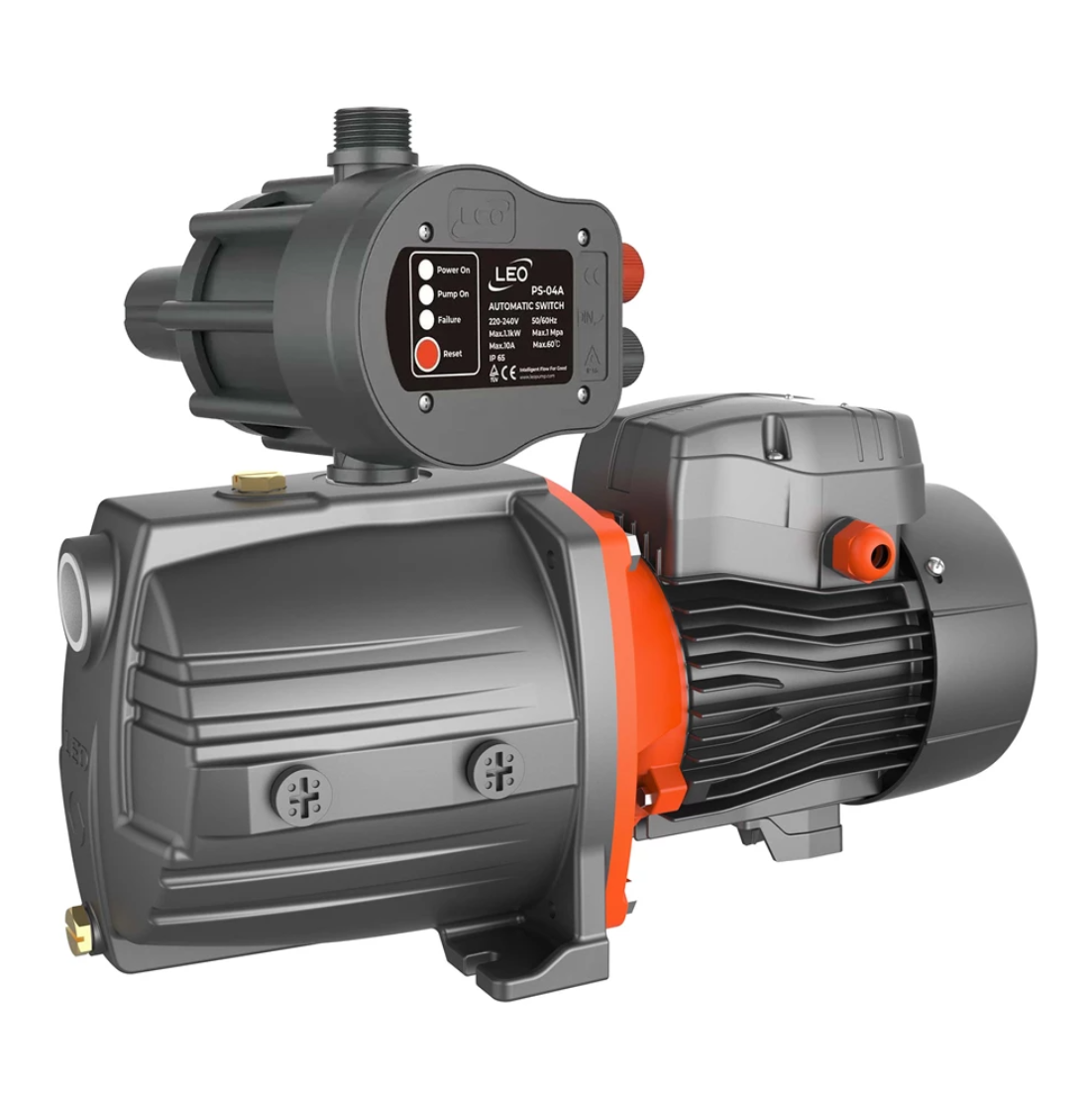 Leo AJM 75SE Gartenpumpe Bewässerungspumpe - 1,1 kW