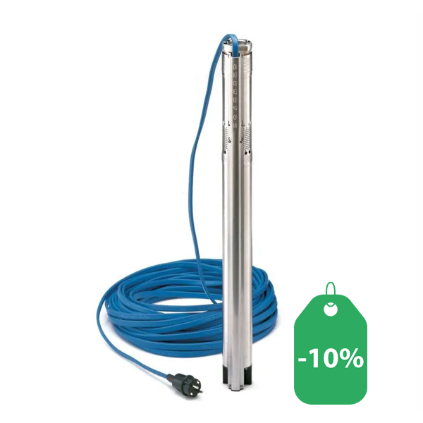 Grundfos SQ 3-40 Tiefbrunnenpumpe mit 15 m Kabel