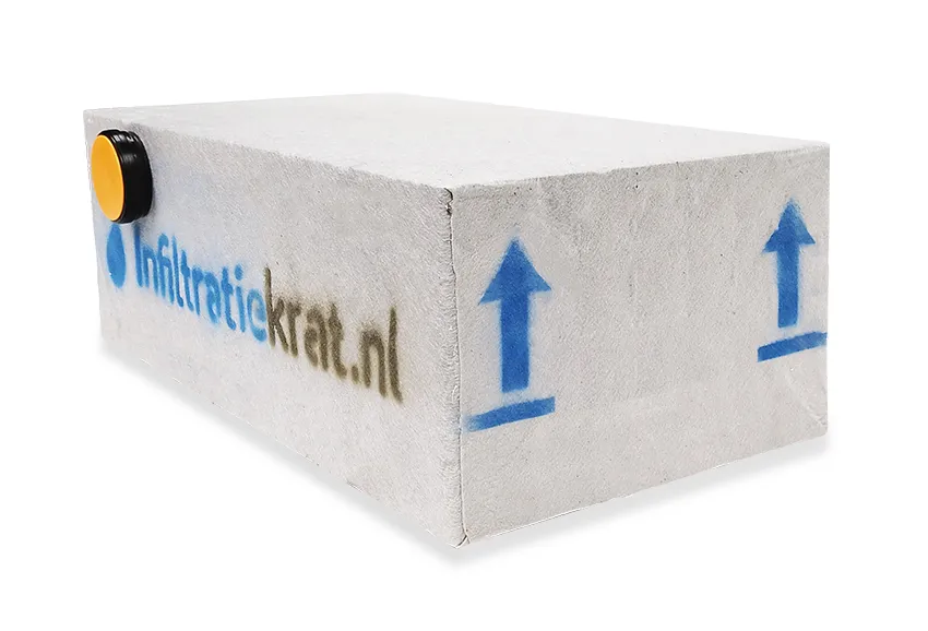 Sickerbox 300 Liter Standard – 120 x 60 x 40 cm | 2 x 125 mm, ITK