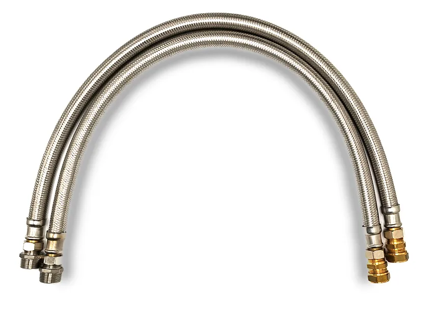 Anschlussset Hauswasserautomat komplett L= 100 cm Anschlussset Hauswasserautomat komplett L= 100 cm