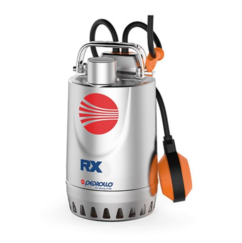 Pedrollo RXm 2 Edelstahl-Tauchpumpe ohne Schwimmerschalter